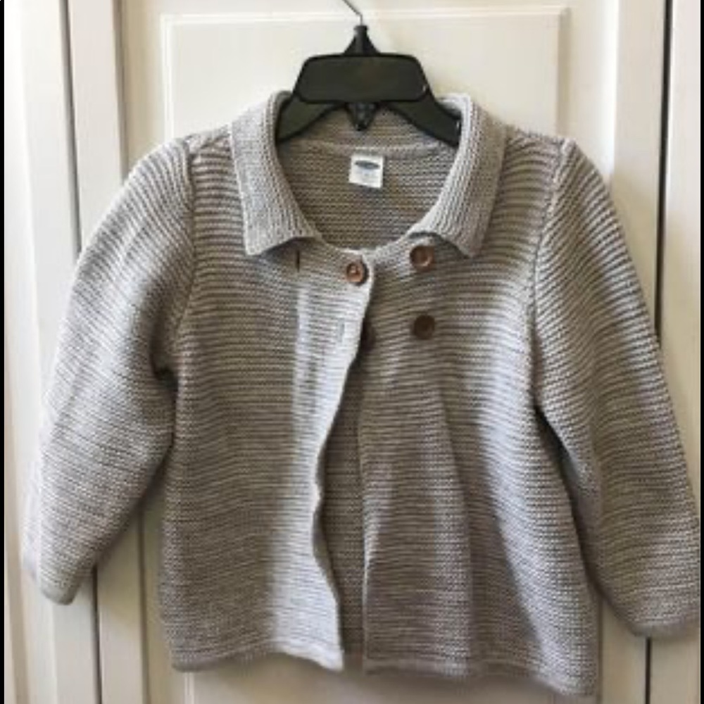 Toddler gray sweater